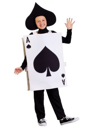 Ace of Spades Kid's Costume | Alice in Wonderland Costumes