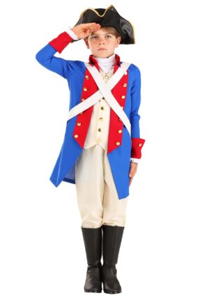 Kid's American Revolution Soldier Costume | Historical Costumes