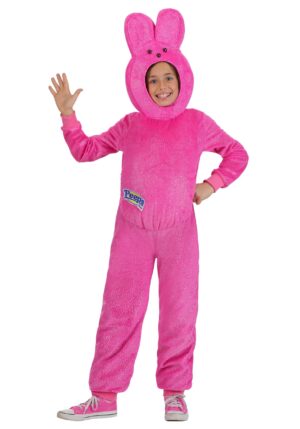 Pink Bunny Peeps Kid's Costume | Candy Costumes