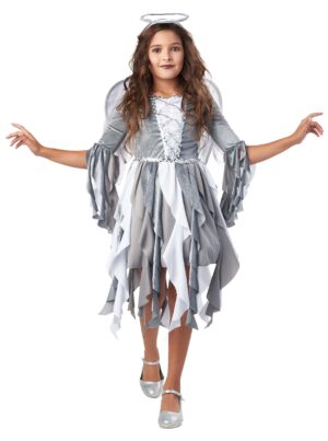 Silver Fallen Angel Kid's Costume | Angel Costumes