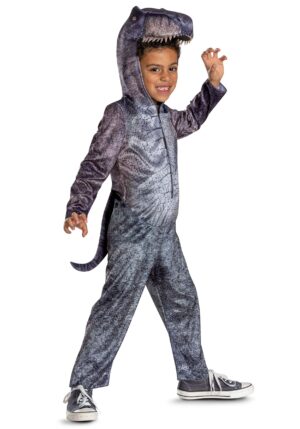Jurassic World Rebirth Kid's T-Rex Costume | Movie Costumes