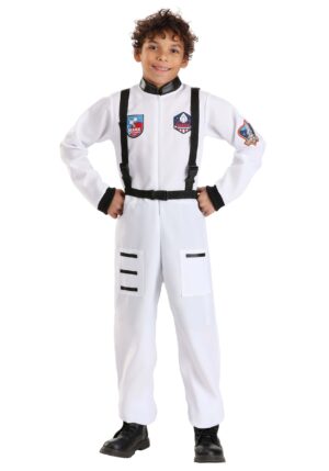 Kid's White Astronaut Costume | Astronaut Costumes