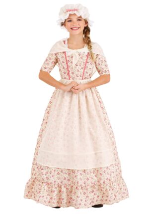 Child Colonial Girl Costume | Historical Costumes