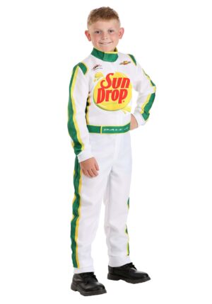 Child Dale Earnhardt Jr Sundrop Uniform NASCAR Costume | NASCAR Costumes