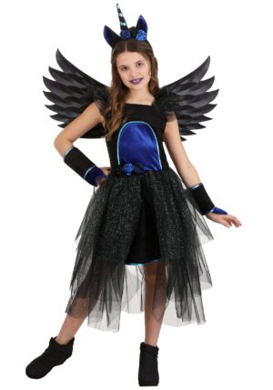 Dark Unicorn Kid's Costume