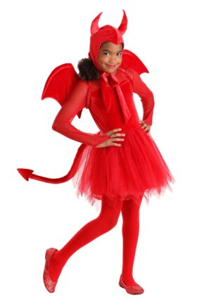 Girl's Darling Devil Costume | Girl's Devil Costumes