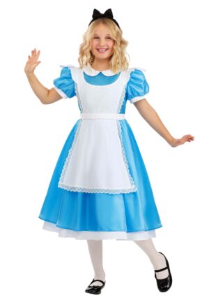 Deluxe Disney Alice Costume for Girls | Disney Costumes