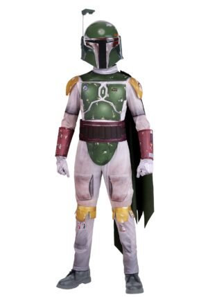 Deluxe Star Wars Kid's Boba Fett Costume | Star Wars Costumes