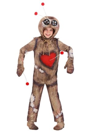 Distressed Voodoo Doll Kid's Costume | Voodoo Costumes