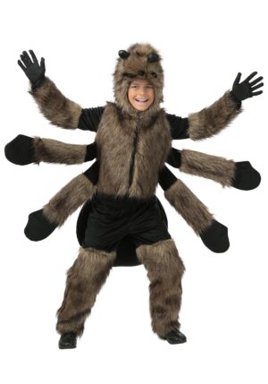 Child Furry Tarantula Spider Costume | Kid's Spider Costumes