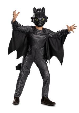 How to Train Your Dragon Toothless Dragon Kid's Costume | Movie Costumes