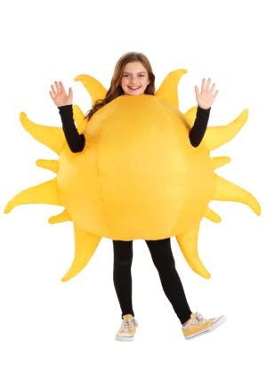 Inflatable Kid's Sun Costume | Kid's Inflatable Costumes