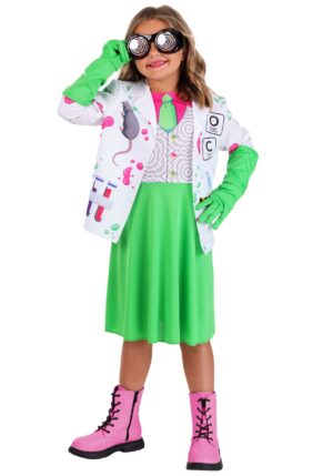 Girl's Mad Scientist Costume | Kid's Scary Costumes