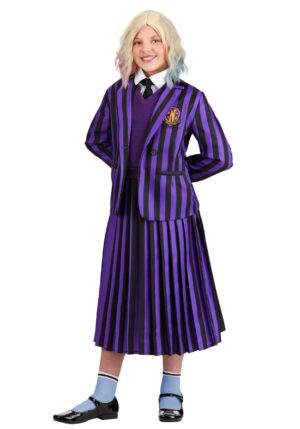 Nevermore Academy Enid Sinclair Wednesday Girl's Costume | TV Show Costumes