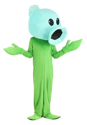 Plants Vs Zombies Snow Pea Costume Jumpsuit for Kids | Video Game Costumes