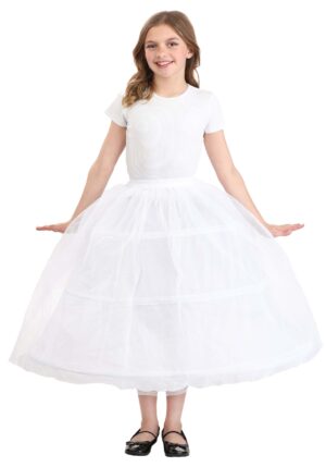Kid's Premium Full Length Petticoat Accessory | Exclusive Accessories