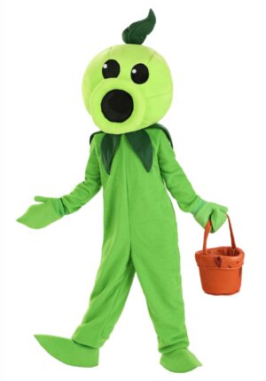 Child Premium Plants VS Zombies Peashooter Costume | Video Game Costumes