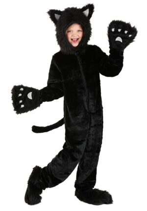 Purrfect Black Cat Kid's Costume | Animal Costumes