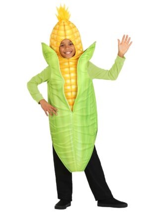 Quirky Corn on the Cob Kid's Costume | Vegetable Costumes
