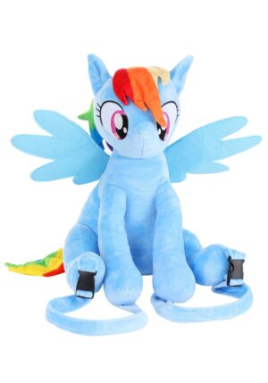My Little Pony Rainbow Dash Plush Backpack for Kids | My Little Pony Accessories