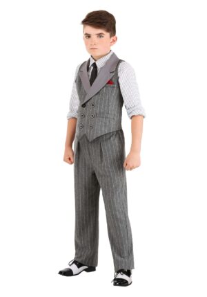 Child Ruthless Gangster Costume | Exclusive Costumes