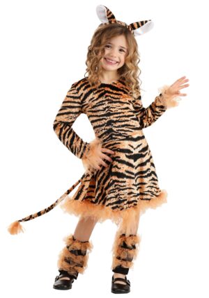 Snazzy Girl's Tiger Costume | Animal Costumes