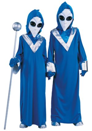 Blue Space Alien Kid's Costume | Alien Costumes