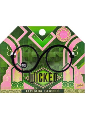 Wicked Elphaba Kid's Plastic Costume Glasses | Wicked Accessories