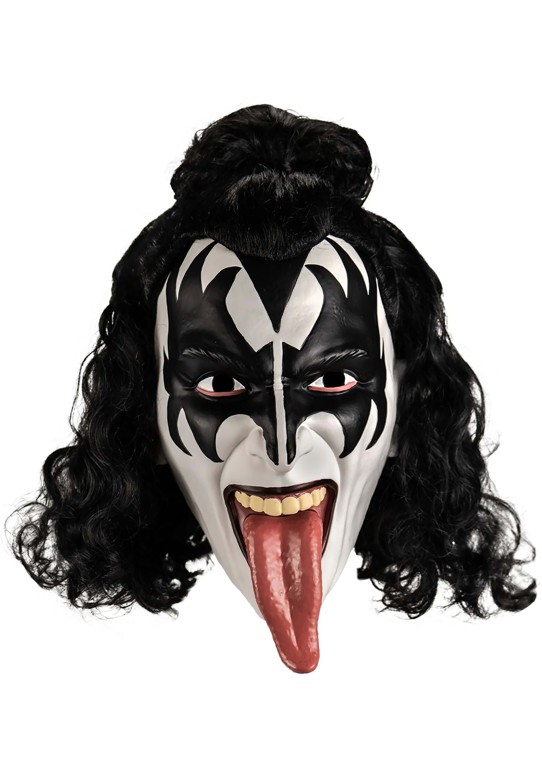 KISS Deluxe Demon Adult Mask | KISS Costume Accessories - My First Halloween
