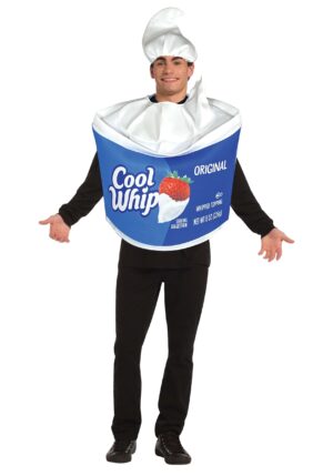 Adult Kraft Cool Whip Tunic Costume | Food Costumes