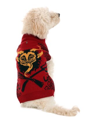 Red Krampus Pet Holiday Sweater | Christmas Sweaters