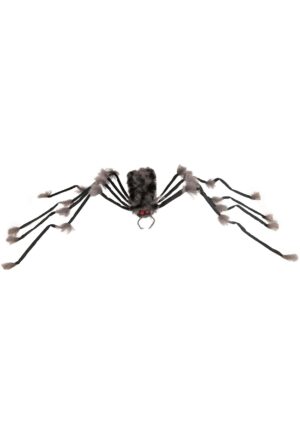 20-Inch Hairy Large Gray Spider Decoration | Spider Decorations