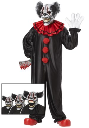 Last Laugh Clown Costume for Men | Scary Clown Costumes