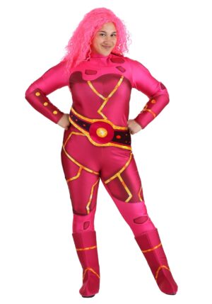 Plus Size Women's Lava Girl Costume