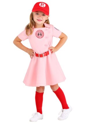 Girl's Toddler League of Their Own Dottie Luxury Costume | Movie Costumes