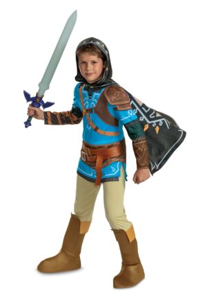 Legend of Zelda Tears of the Kingdom Deluxe Child Costume | Video Game Costumes