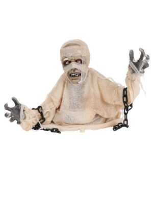 16-Inch Life-Size Animated Mummy Groundbreaker Decoration | Groundbreakers