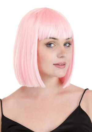 Adult Light Pink Bob Wig | Wigs for Women