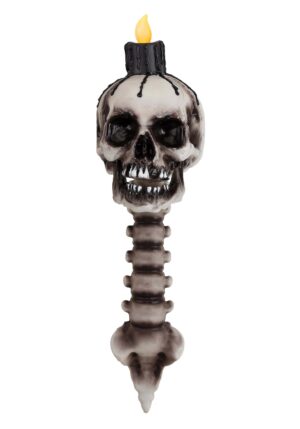 23-Inch Skull Torch Light Up Decoration | Light Up Decorations