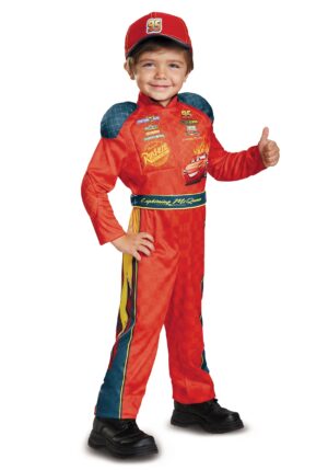 Lightning McQueen Jumpsuit Toddler Costume from Cars