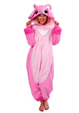 Lilo and Stitch Angel Kigurumi Costume for Adults | Disney Costumes