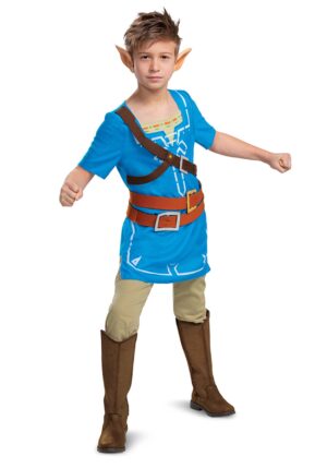 Kid's Link Breath of the Wild Nintendo Costume | Legend of Zelda Costumes