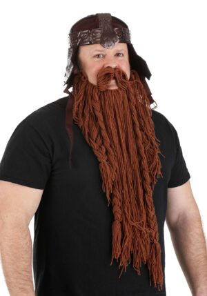 Men's Lord of the Rings Gimli Hat and Beard Costume Set | Lord of the Rings Accessories
