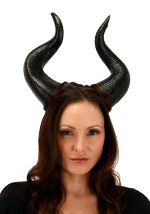 Maleficent Costume Horns Pair