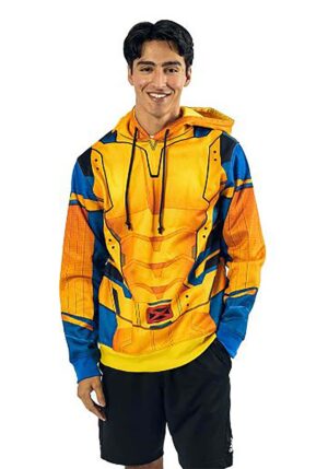 Adult Marvel Wolverine Cosplay Costume Hoodie | Marvel Costumes