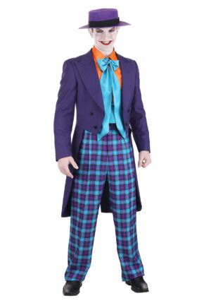 1989 Batman Men's Joker Overcoat | DC Comics Joker Costume