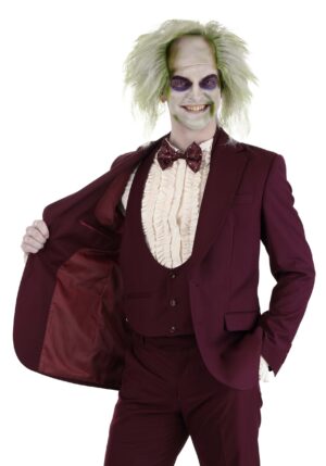 Beetlejuice Wedding Suit Blazer for Men