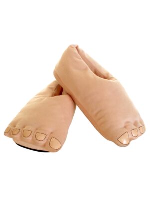 Men's Costume Plush Caveman Feet | Caveman Accessories