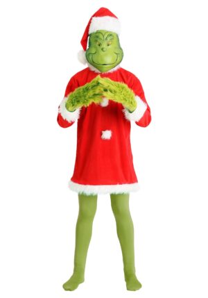Adult Dr. Seuss Deluxe Grinch Costume | Christmas Costumes