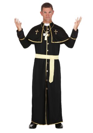 Deluxe Priest Men's Costume | Exclusive Costumes for Men